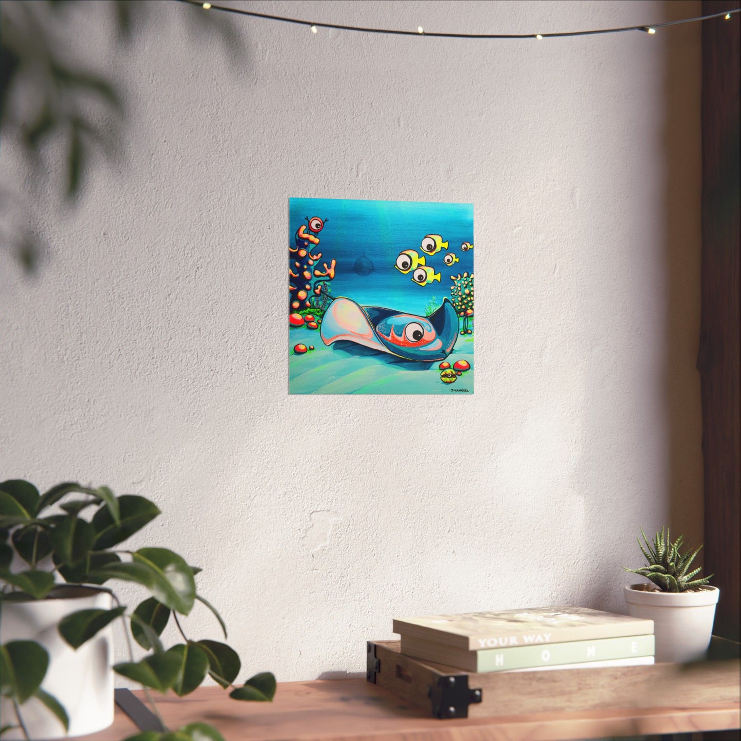 Cyclops Stingray Giclée Art Poster