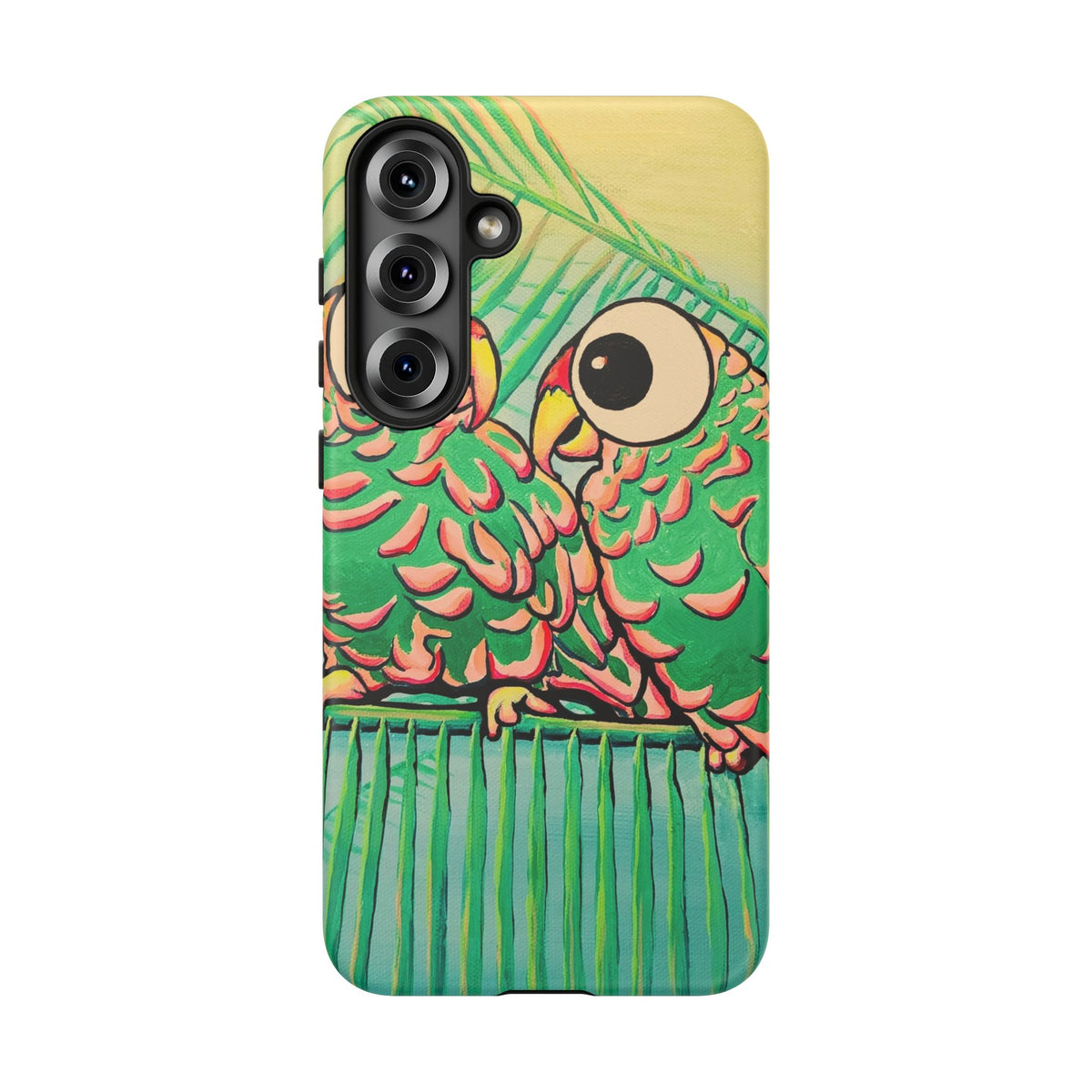 Chatty Cyclops Parrots Tough Phone Case