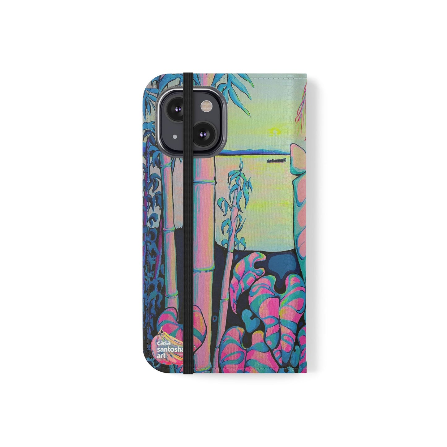 Serenity Bocas Flip Phone Case – Wallet Cover with Card Slots