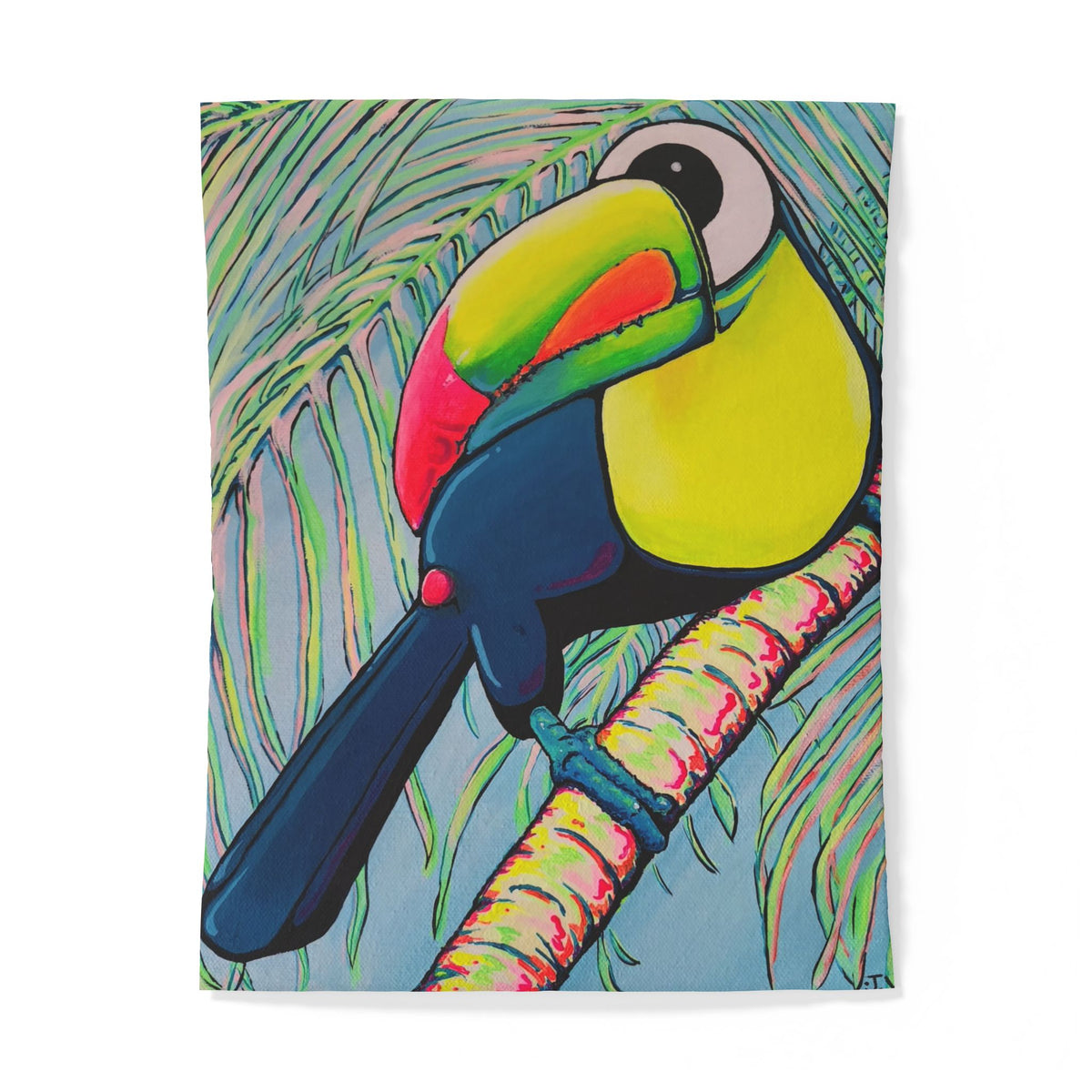 Cyclops Toucan Duvet Cover