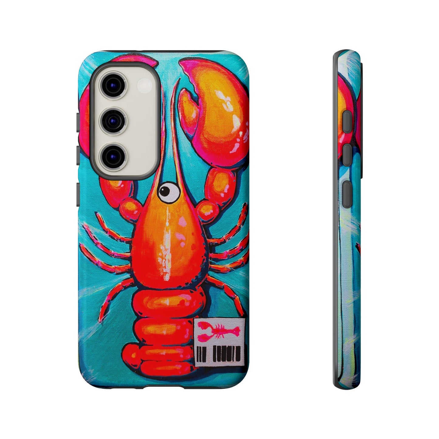 Neon Lobster Tough Phone Case