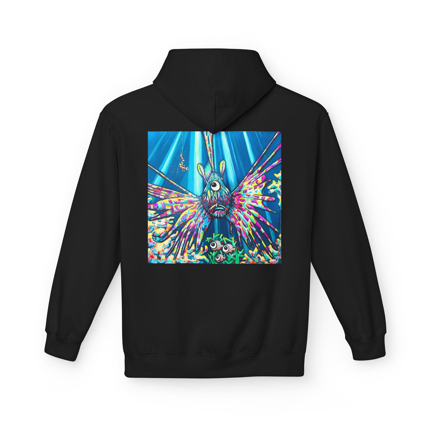 Unisex Cyclops Lionfish Soft Hoodie