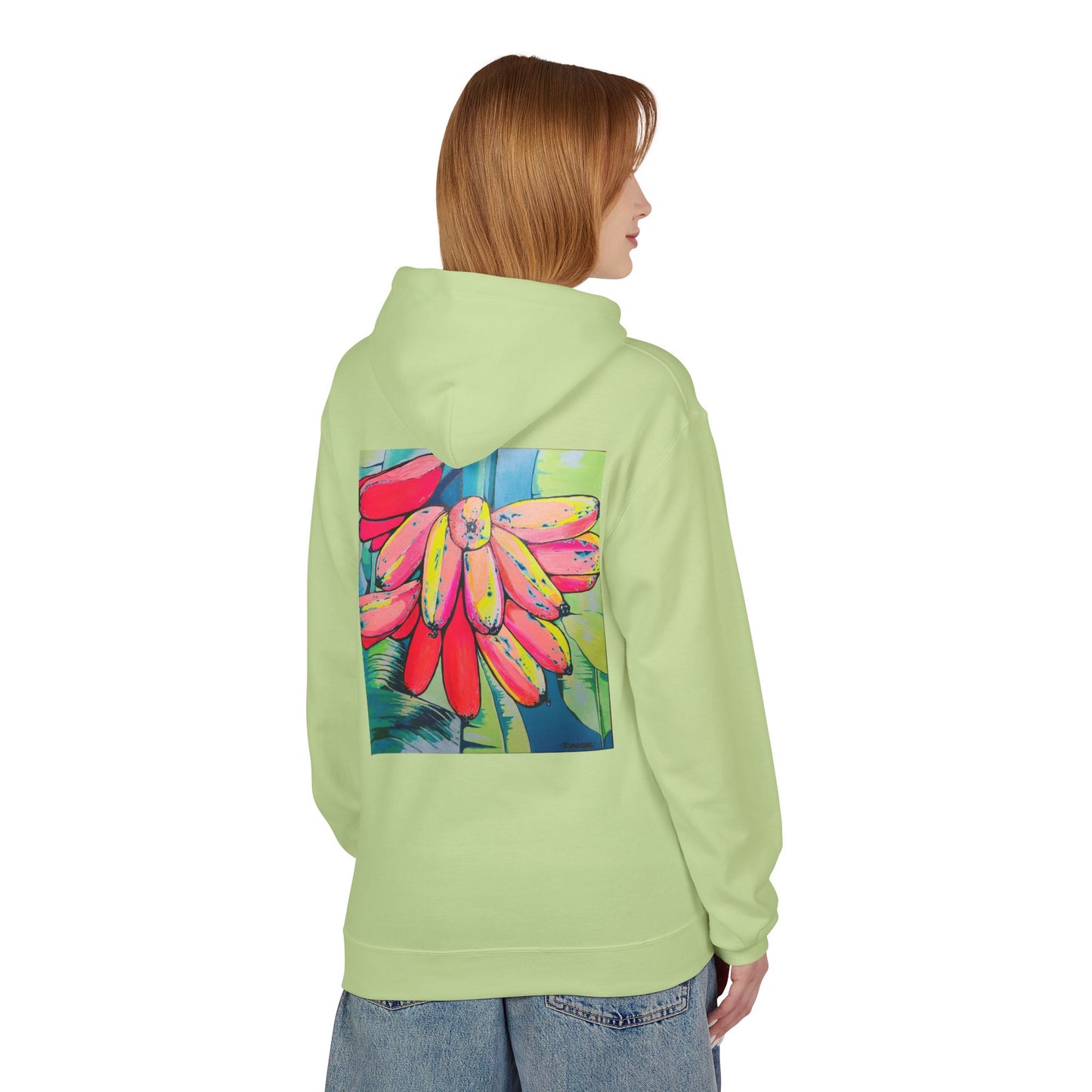 Unisex Neon Primitivo Bananas Soft Hoodie