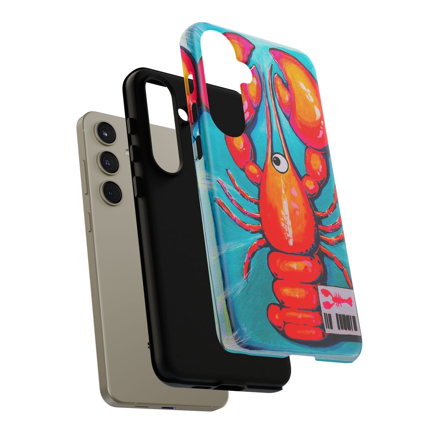 Neon Lobster Tough Phone Case