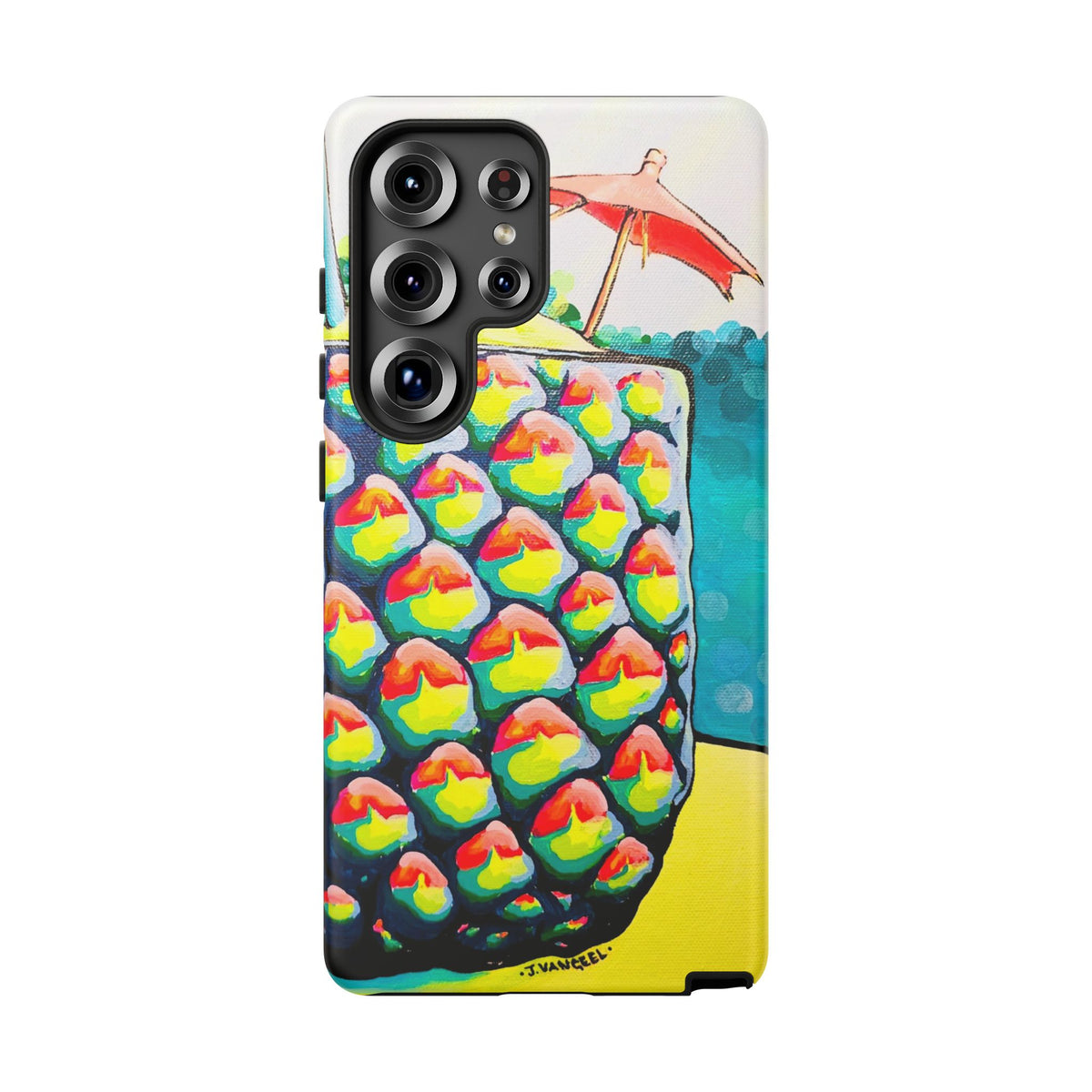 Neon Piña Colada Tough Phone Case