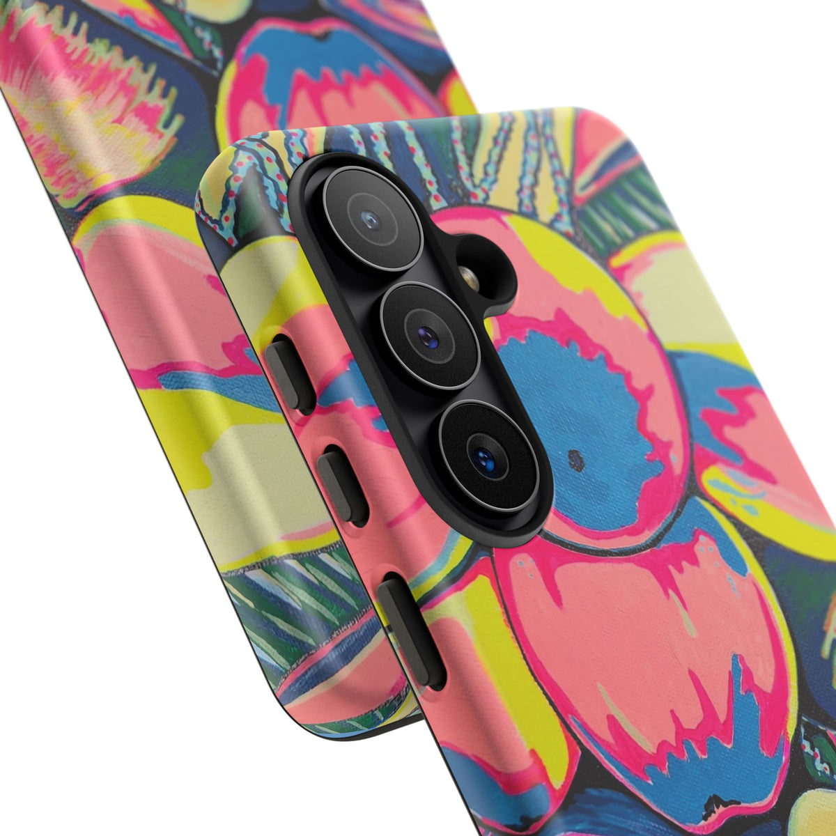 Neon Coconuts Tough Phone Case