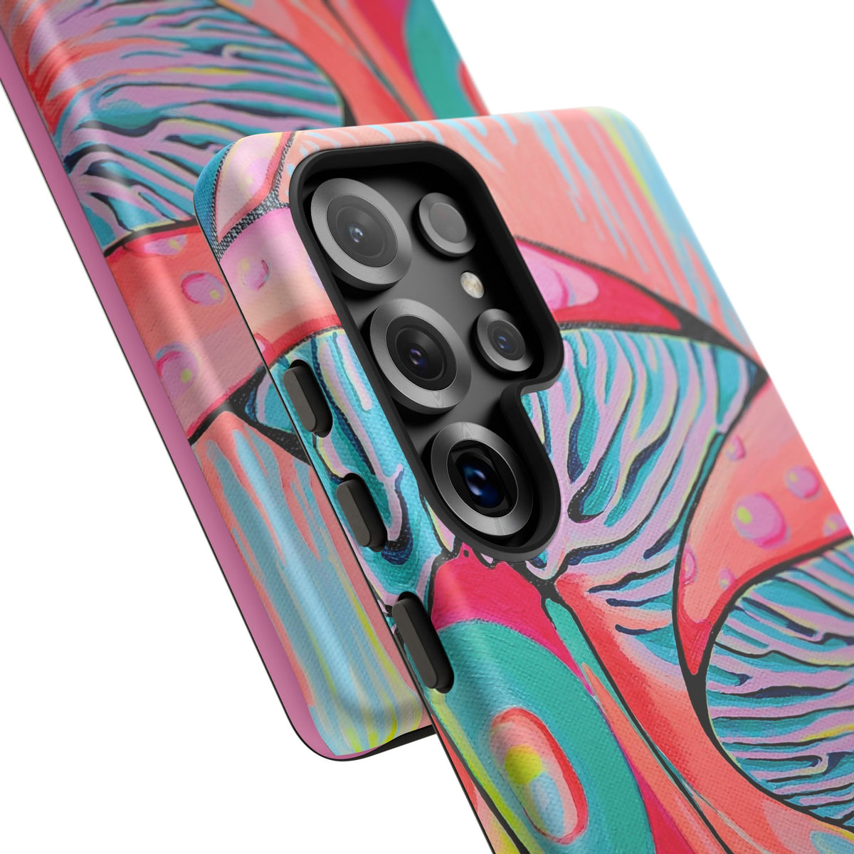 Coque de téléphone résistante Trippy Mushrooms