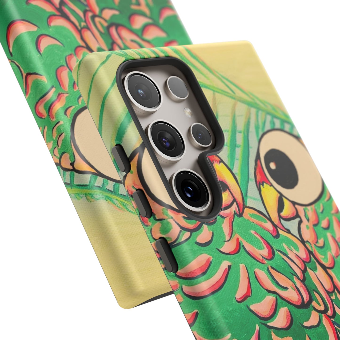 Chatty Cyclops Parrots Tough Phone Case