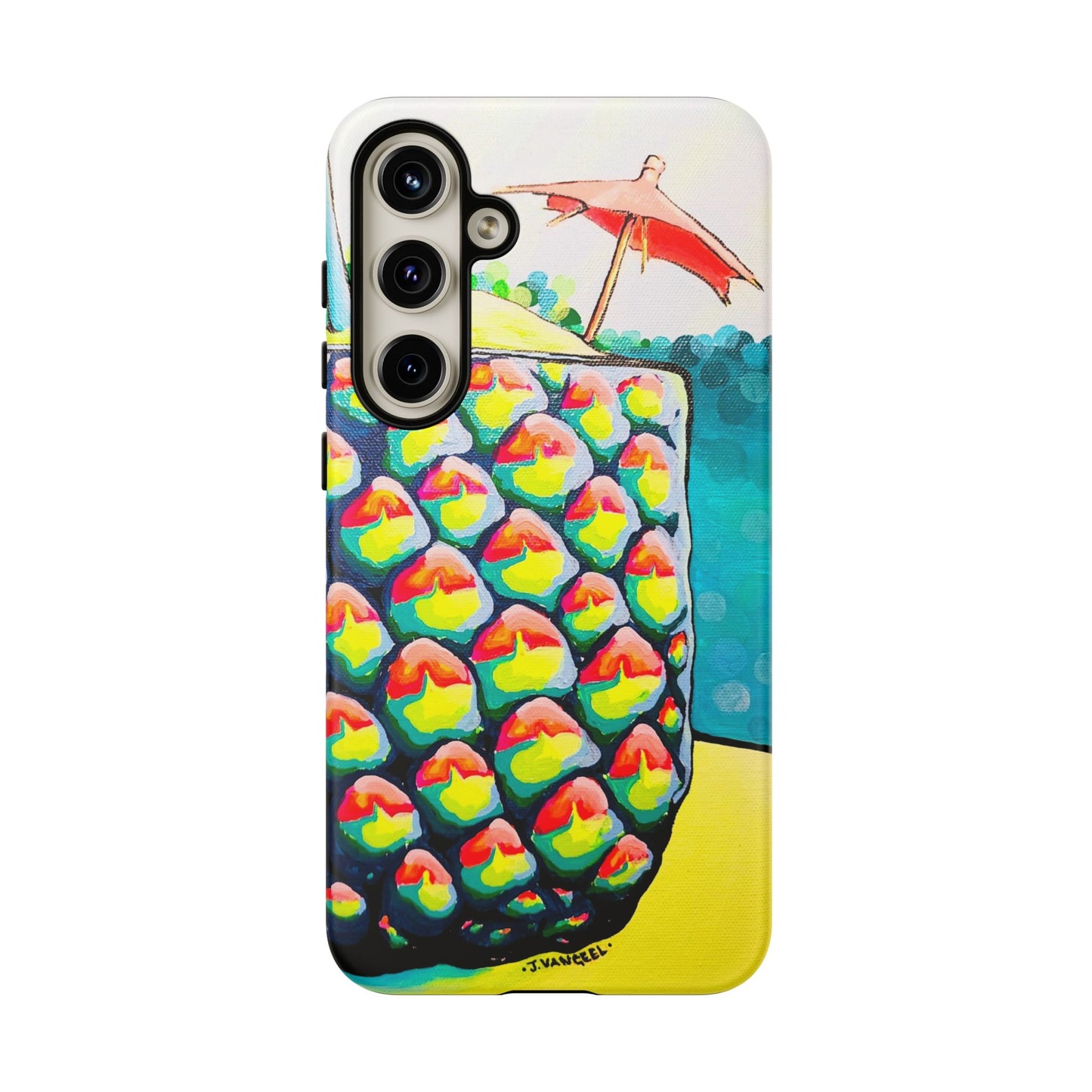 Neon Piña Colada Tough Phone Case