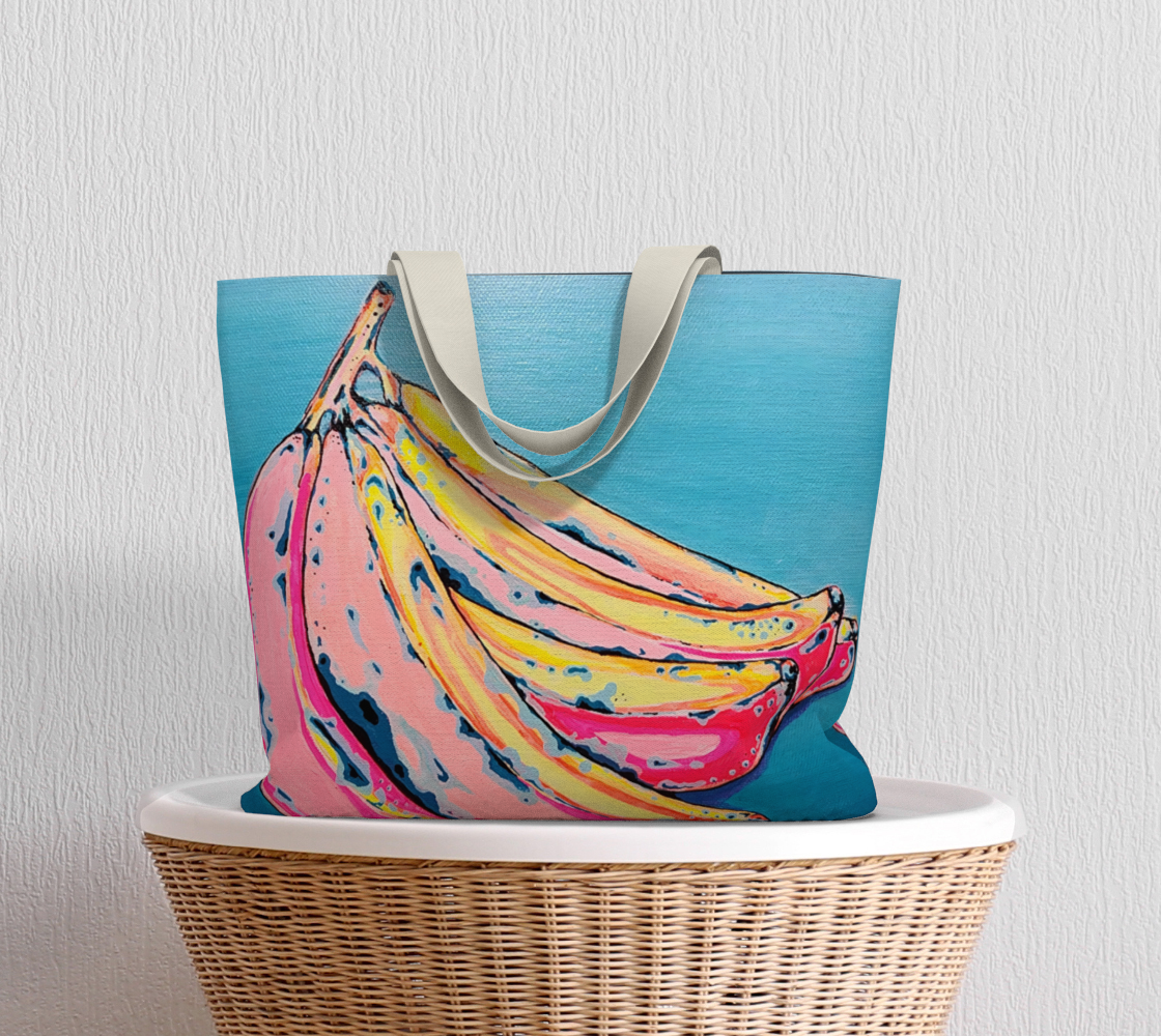 Neon Bananas Market Tote