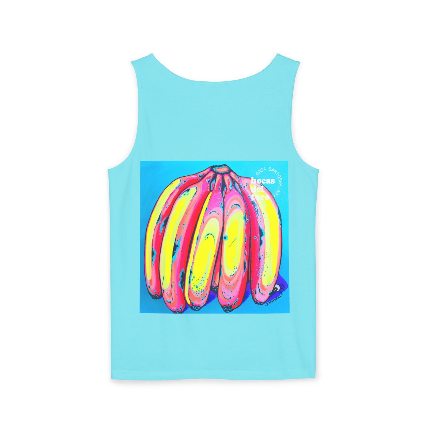 Unisex Neon Fat Bananas Tank Top - Perfect for Summer Vibes