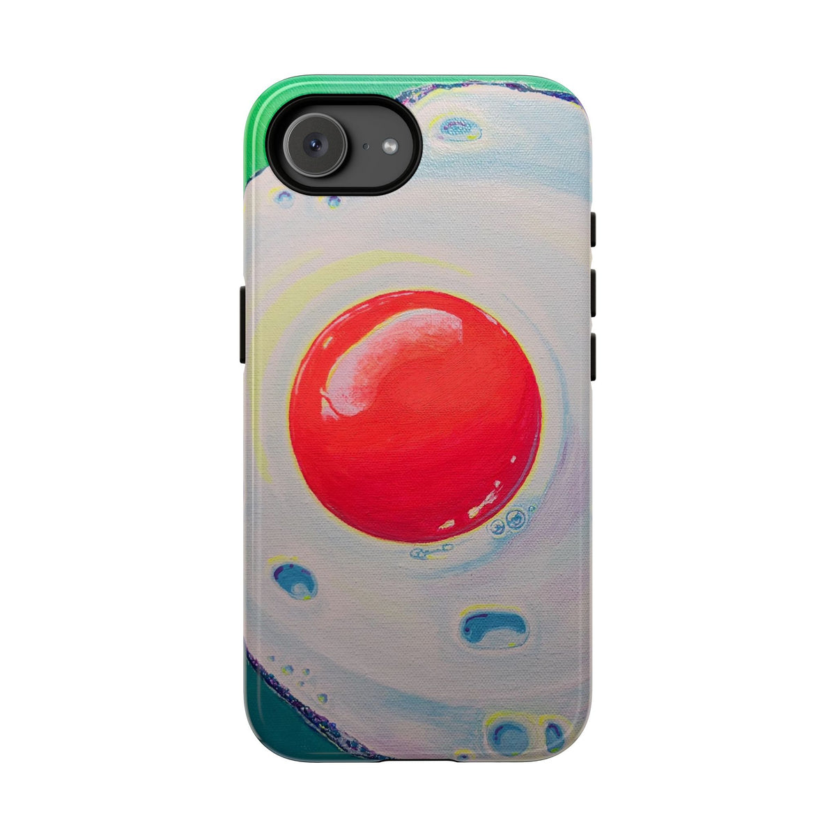 Neon Fried Egg Tough Phone Case