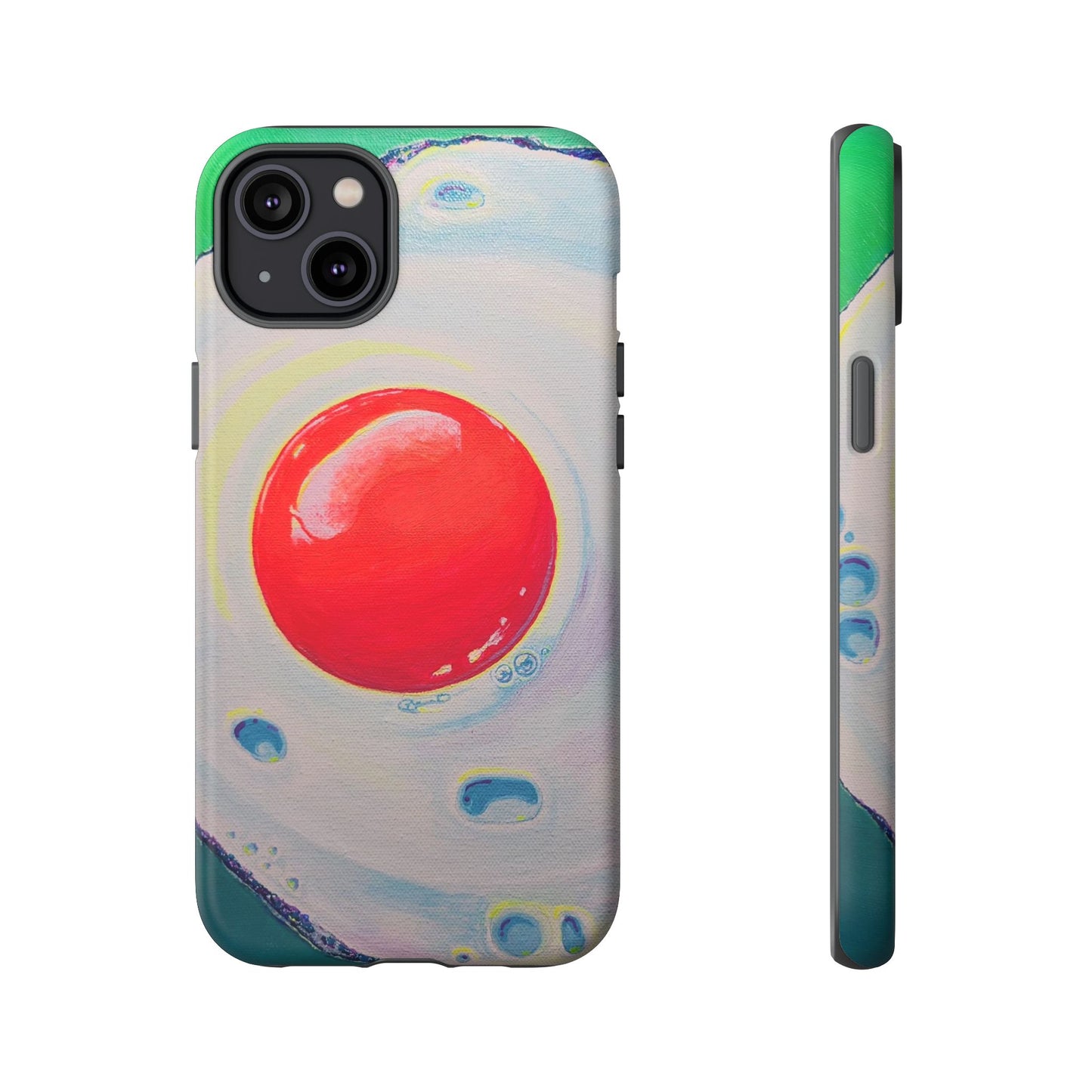 Neon Fried Egg Tough Phone Case