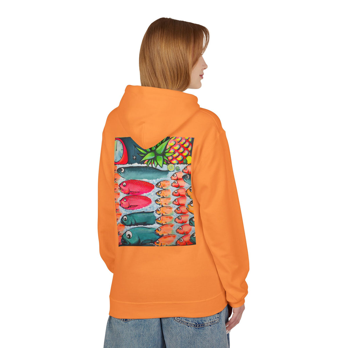 Unisex Neon Cabo Fish Market Soft Hoodie