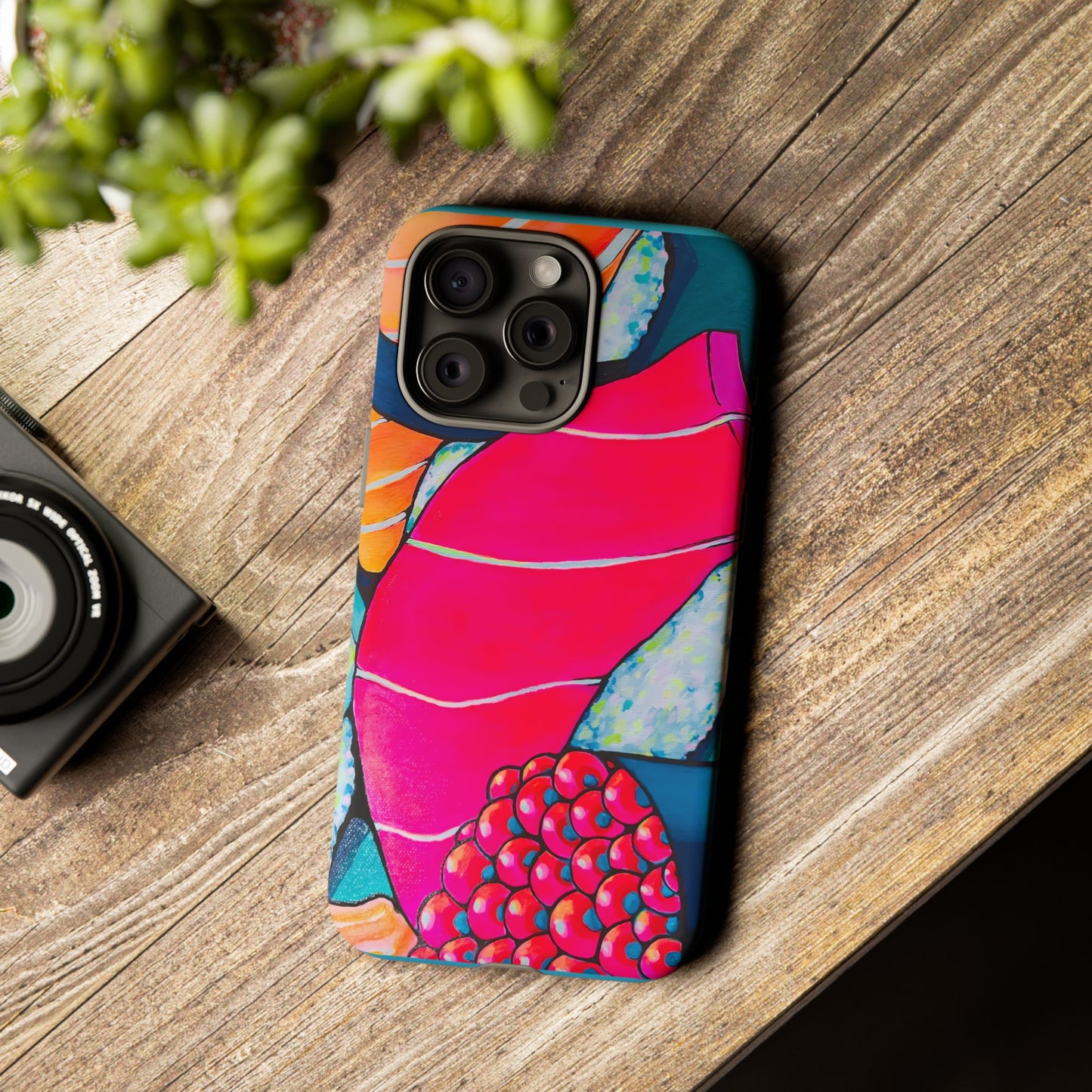 Coque de téléphone résistante Néon Sushi