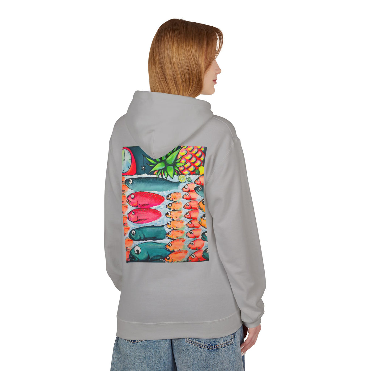 Unisex Neon Cabo Fish Market Soft Hoodie