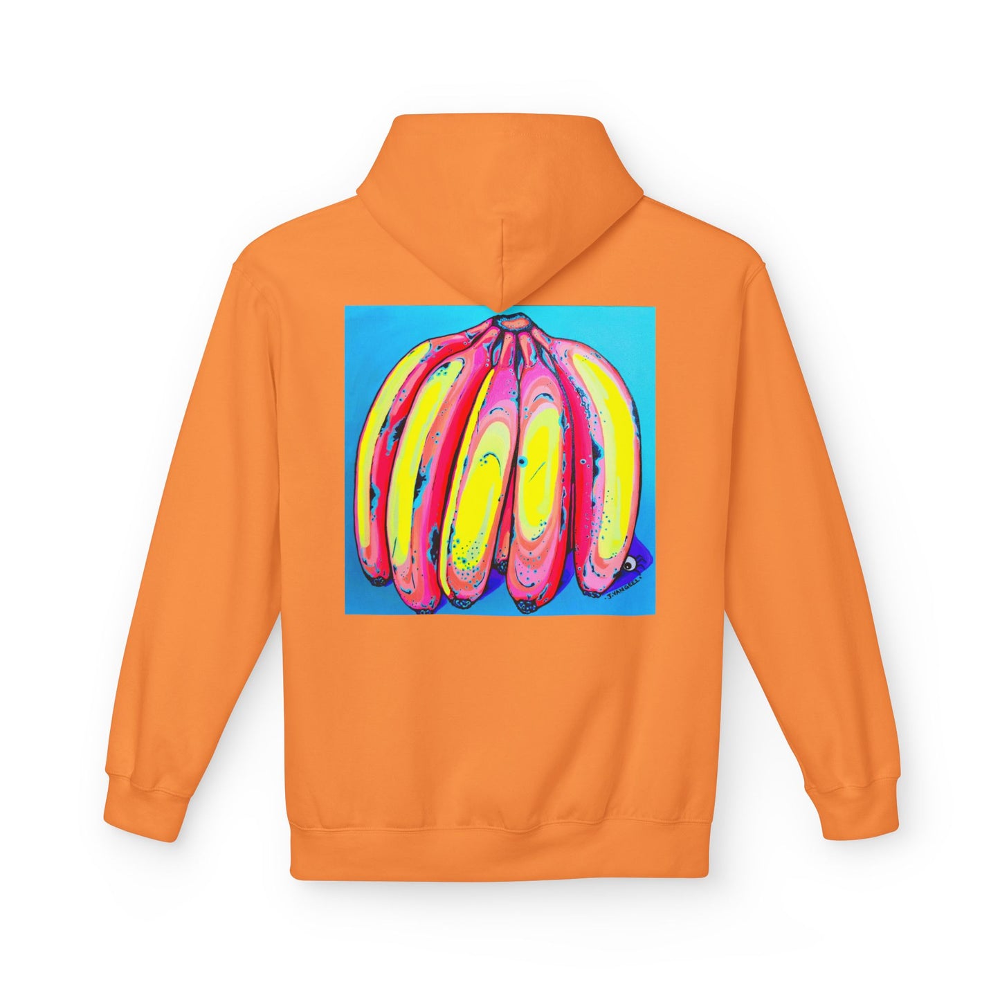 Unisex Neon Fat Bananas Soft Hoodie