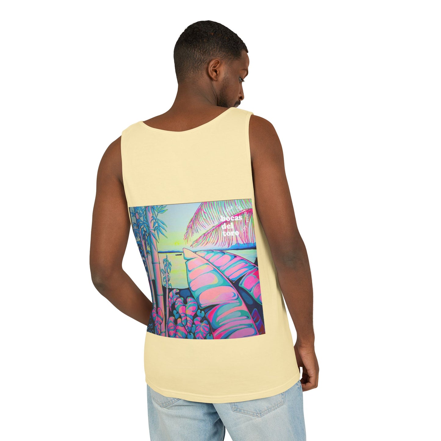 Unisex Serenity Bocas Tank Top - Perfect for Summer Vibes