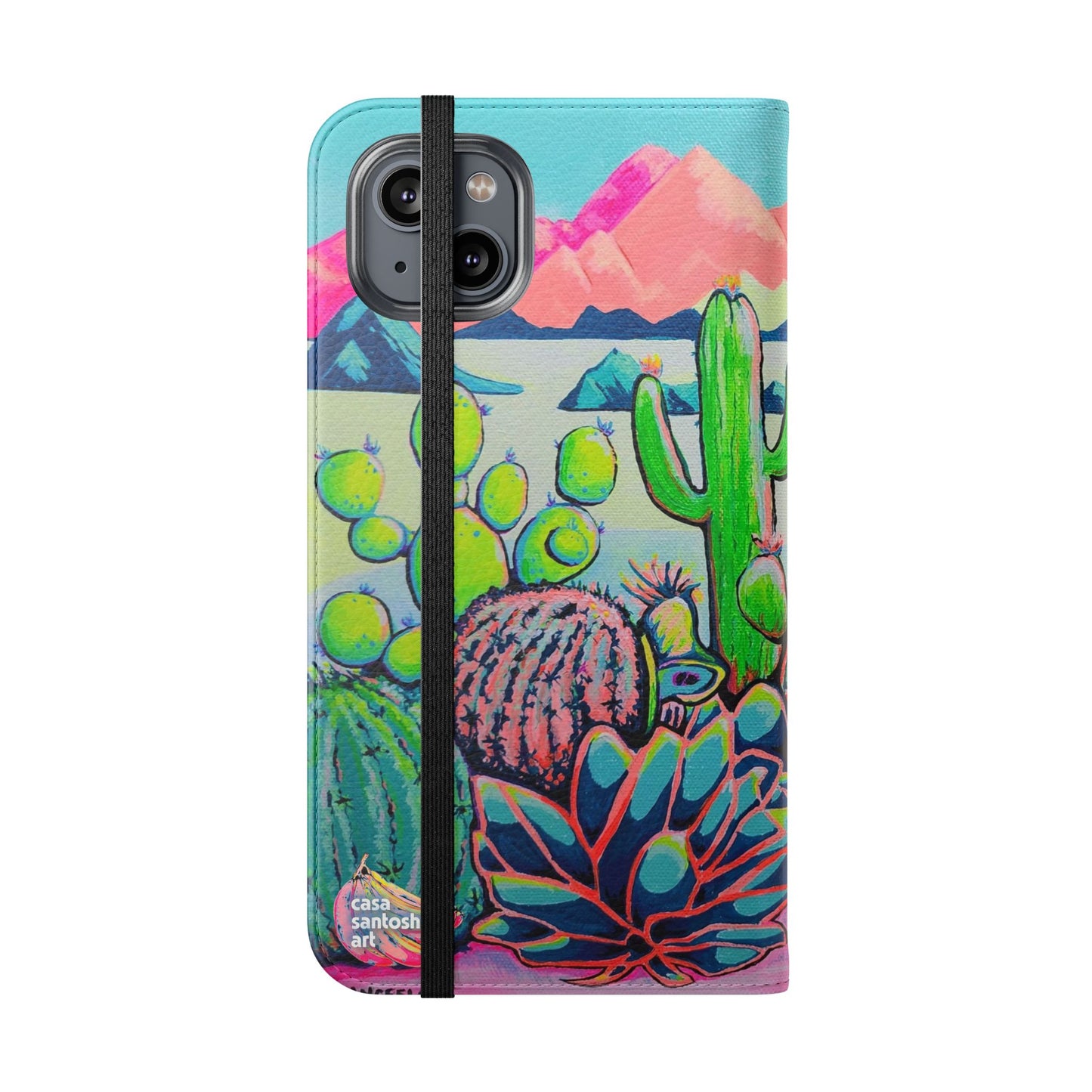 Cyclops Camel Flip Phone Case – Wallet Cover with Card Slots