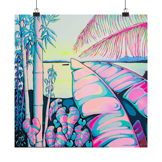 Serenity Bocas Giclée Art Poster