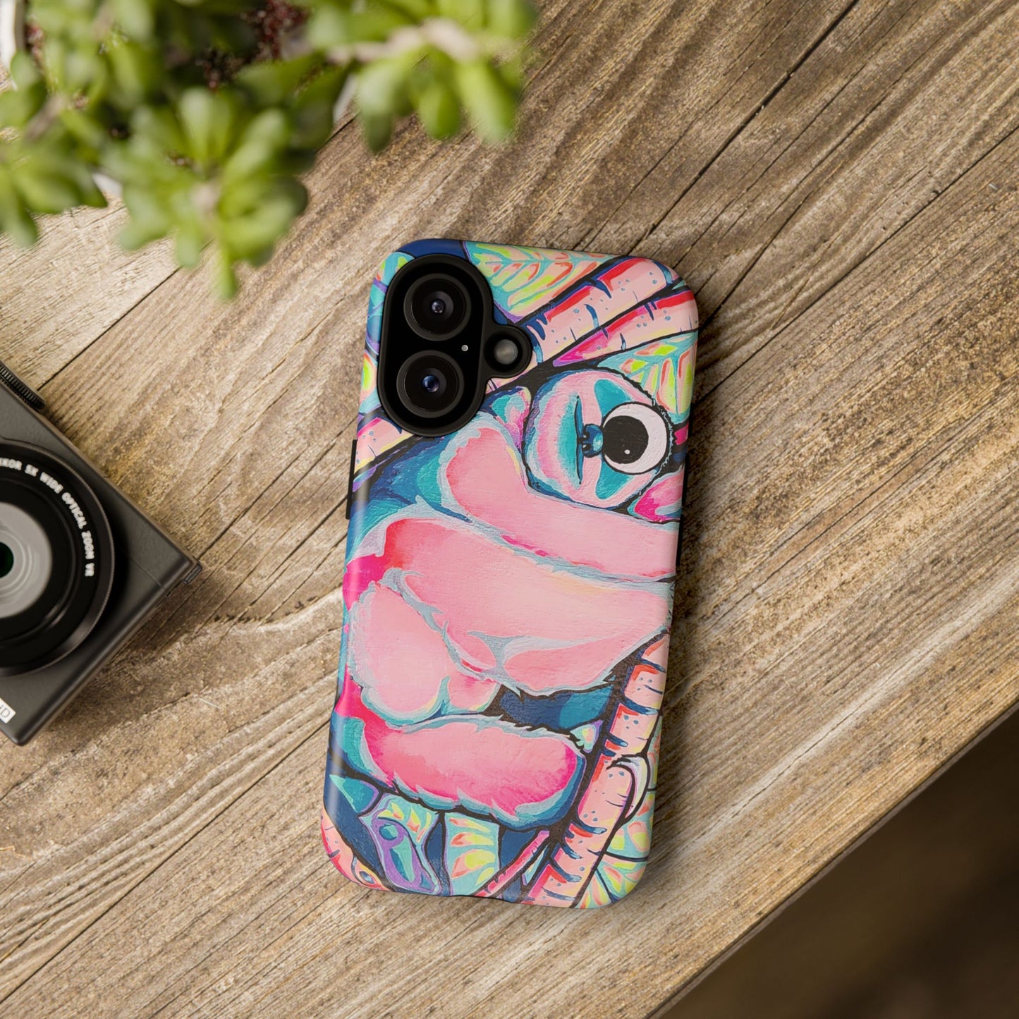 Cyclops Sloth Tough Phone Case