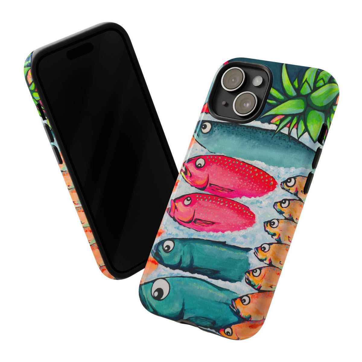 Neon Cabo Fish Market Tough Phone Case
