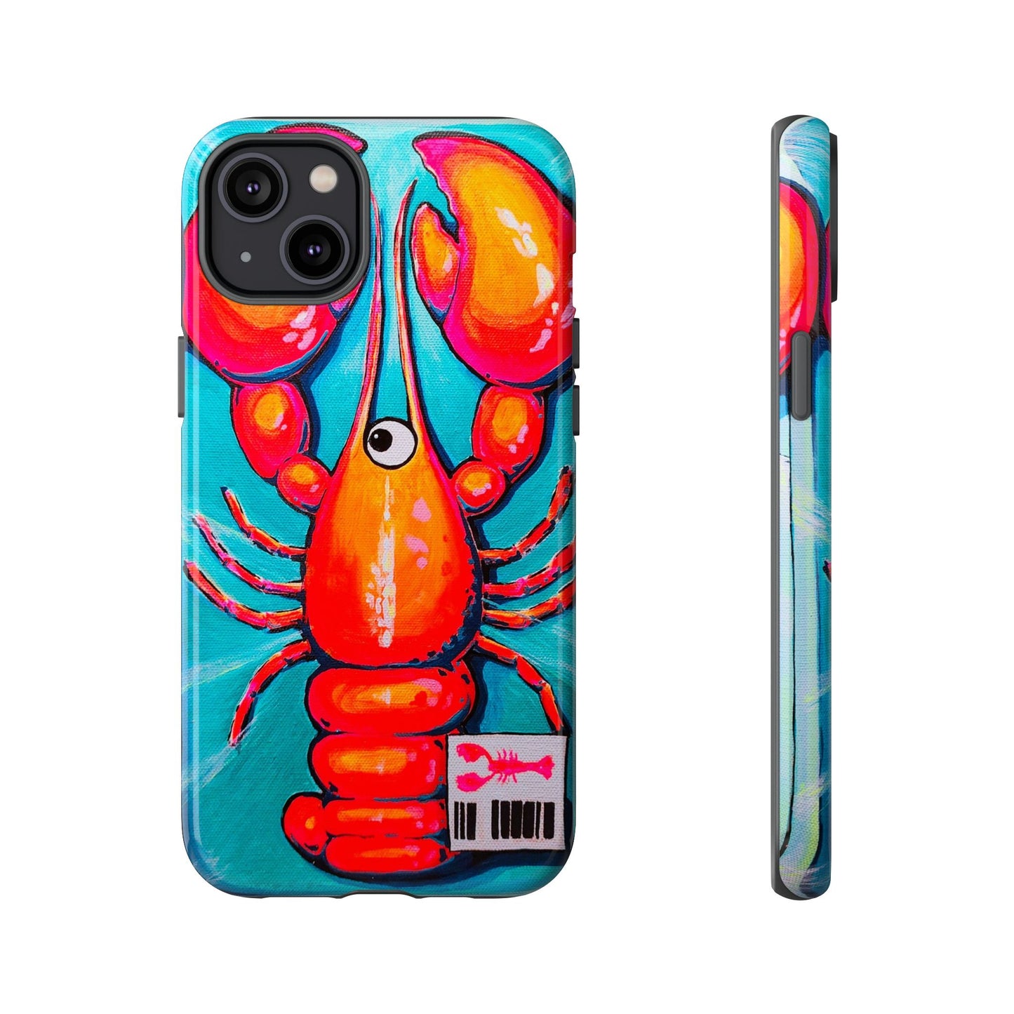 Neon Lobster Tough Phone Case