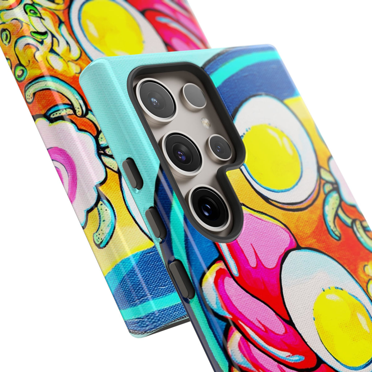 Coque de téléphone résistante Neon Ramen