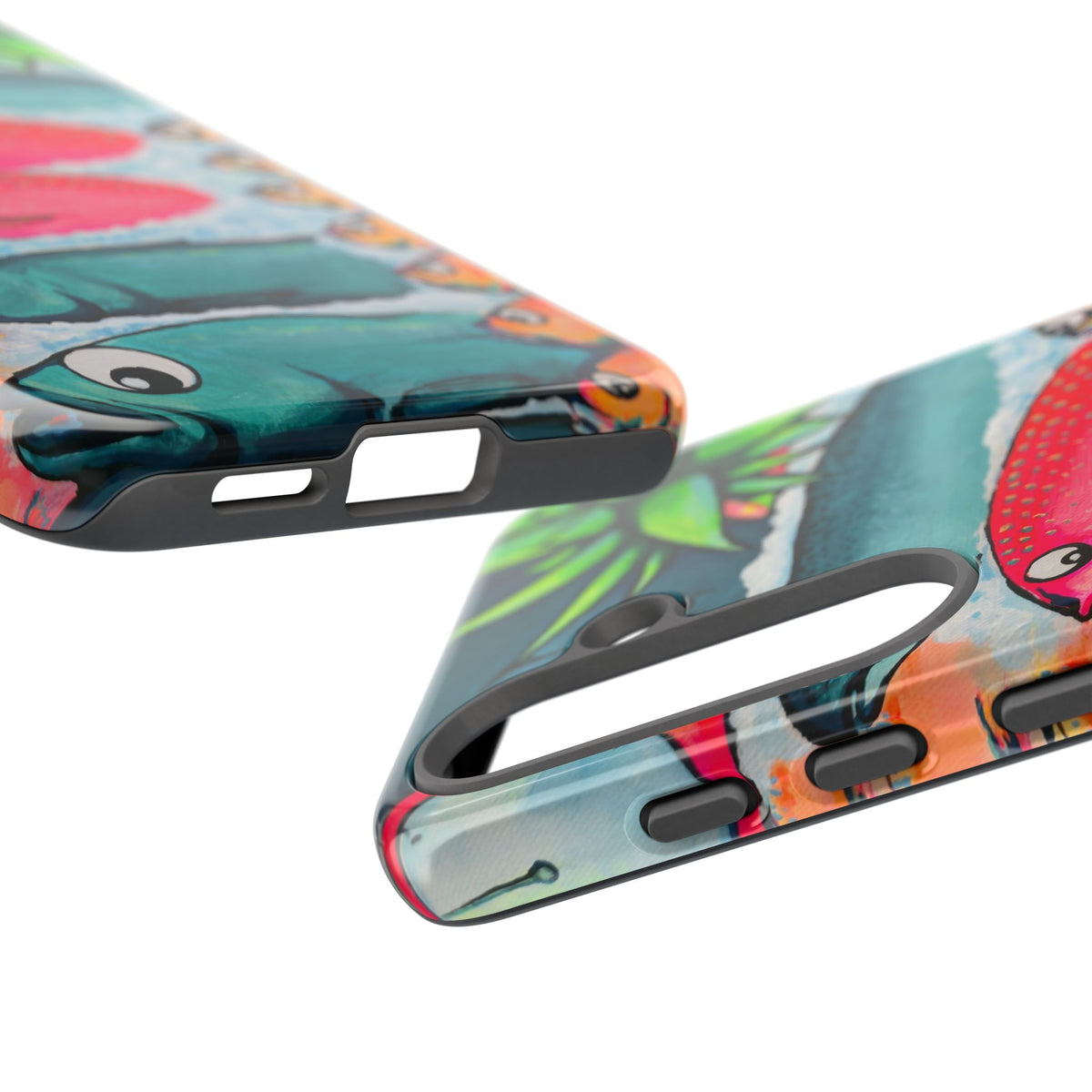 Neon Cabo Fish Market Tough Phone Case
