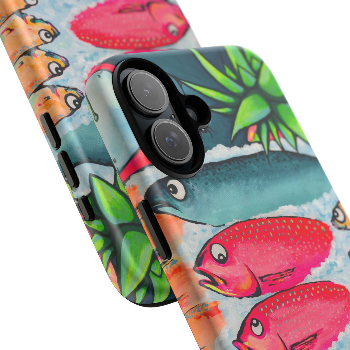 Neon Cabo Fish Market Tough Phone Case