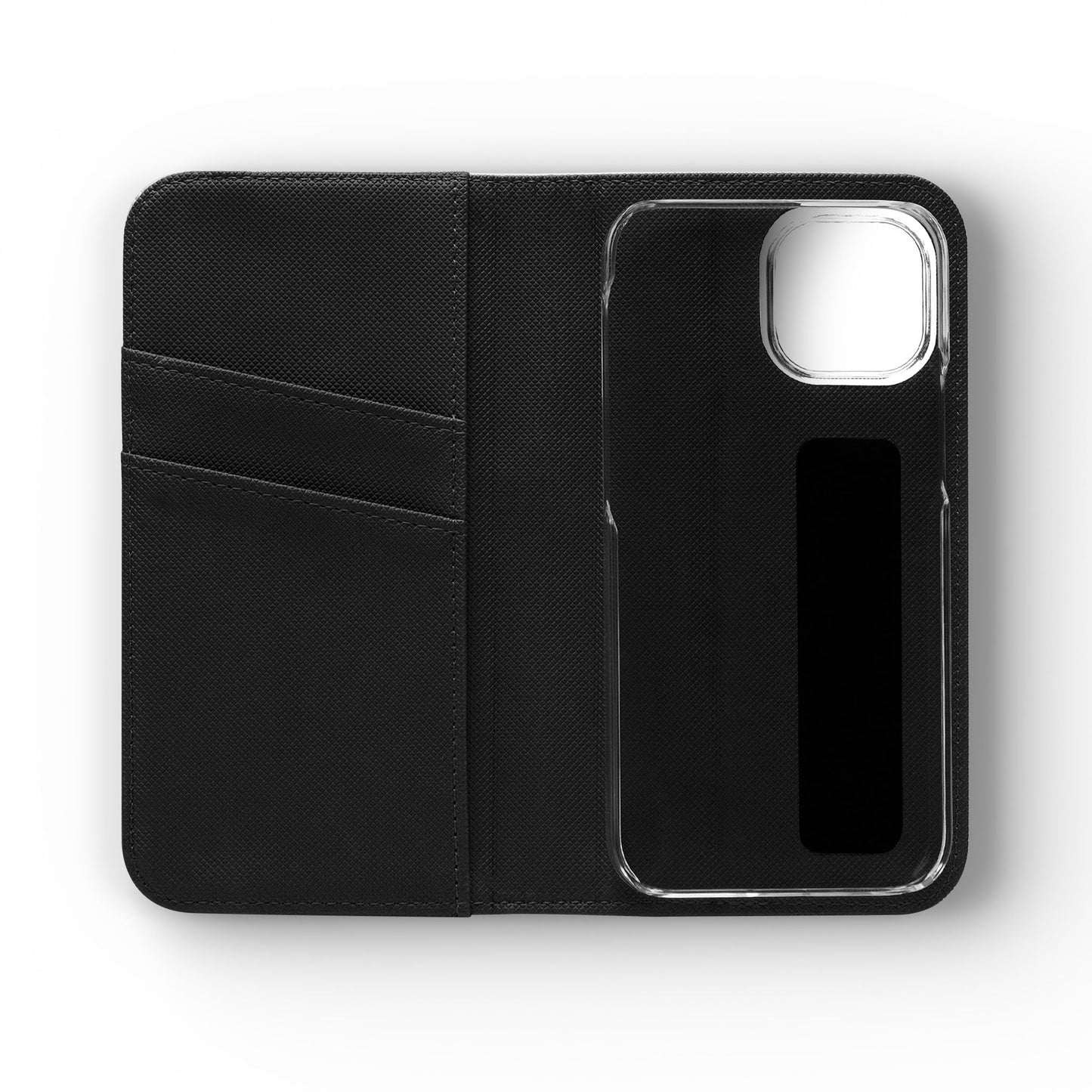 Neon Sardines Flip Phone Case – Wallet Cover with Card Slots