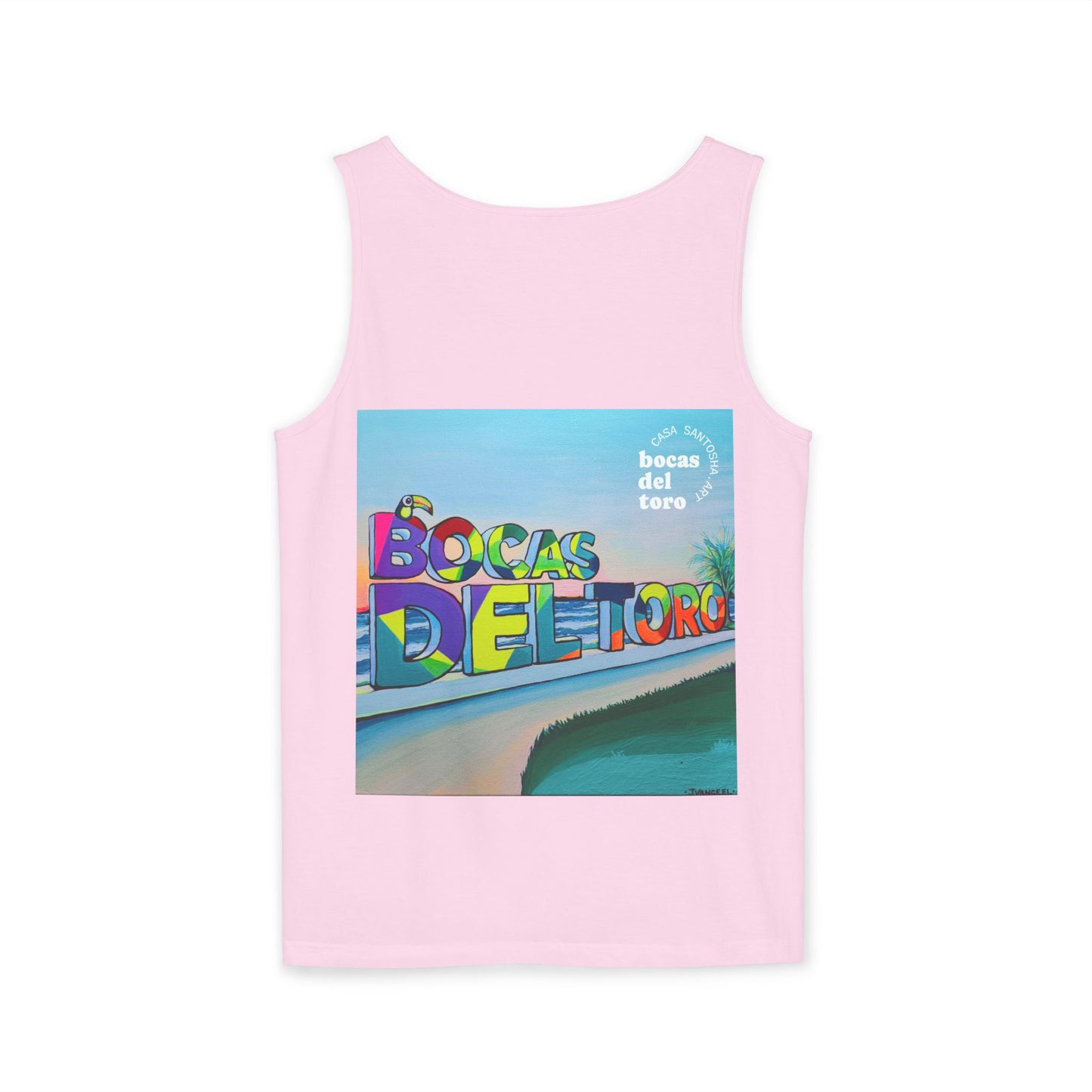 Unisex Bocas Del Toro Sign Tank Top - Perfect for Summer Vibes