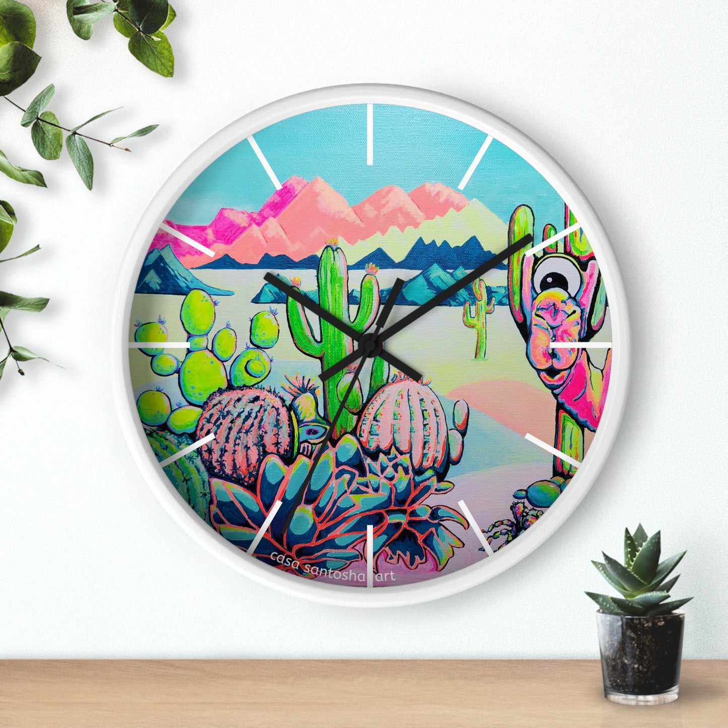 Cyclops Camel Pop Art Wall Clock