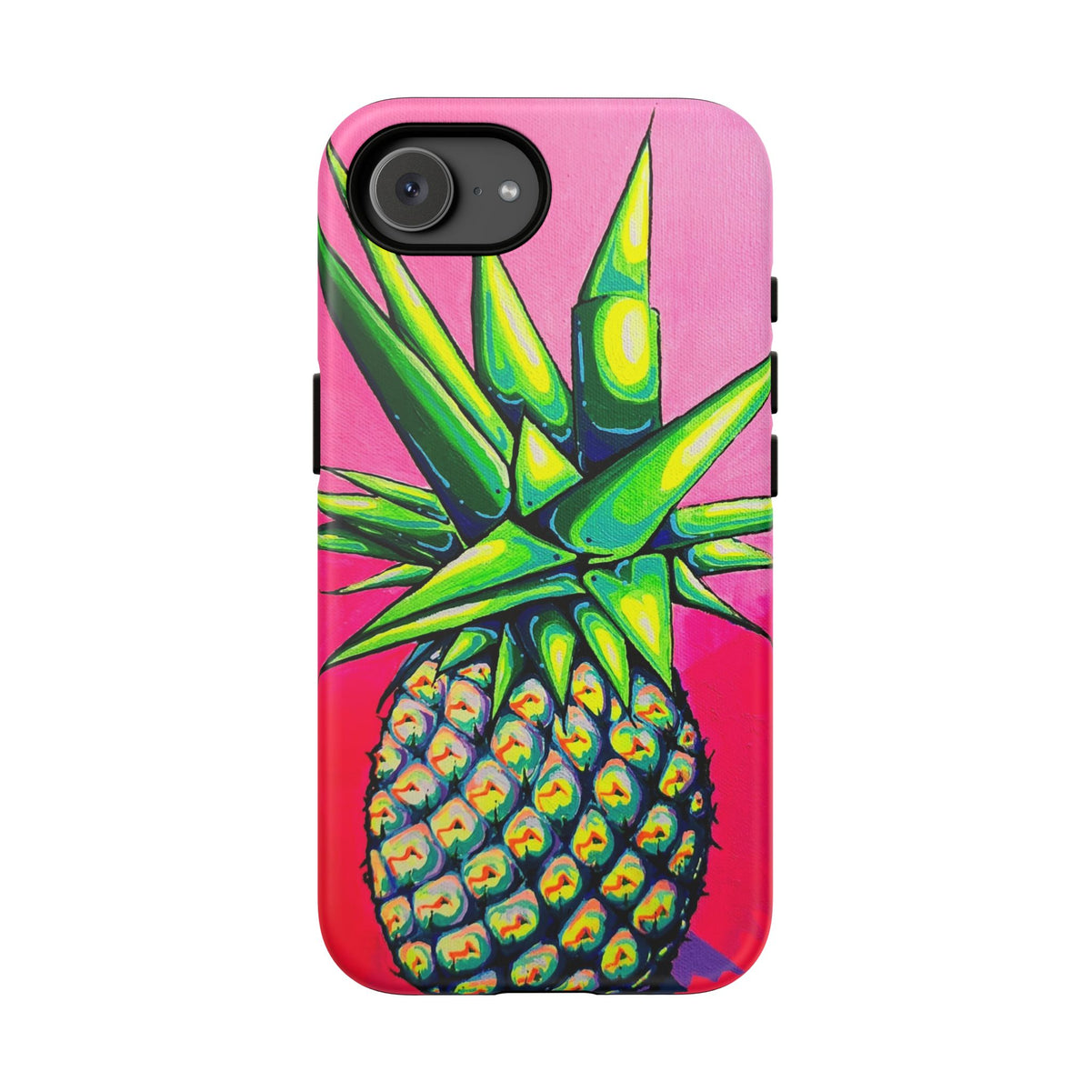 Neon Pineapple Tough Phone Case