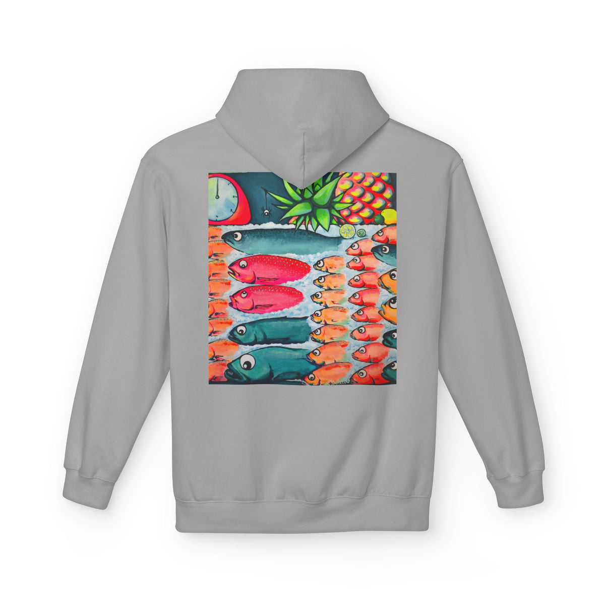 Unisex Neon Cabo Fish Market Soft Hoodie