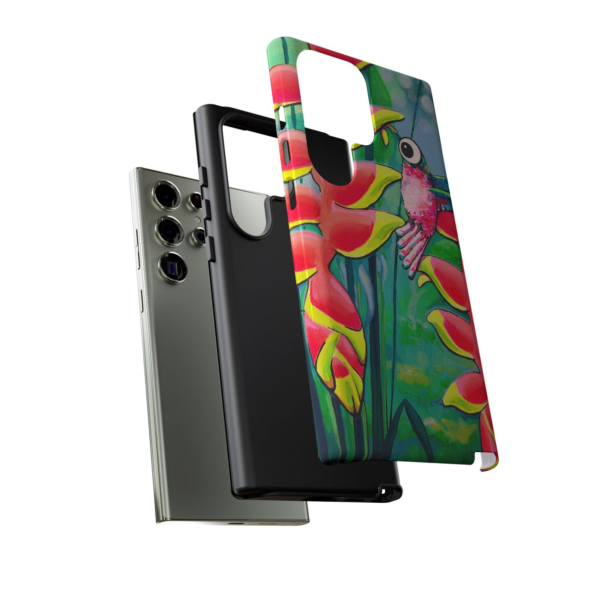 Cyclops Hummingbirds Tough Phone Case