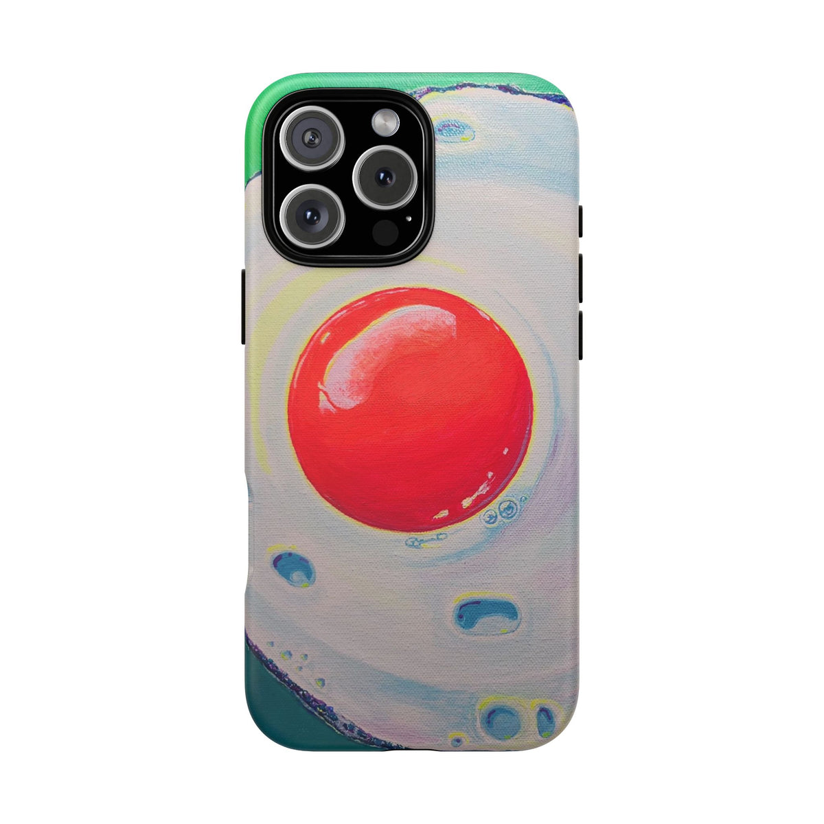 Neon Fried Egg Tough Phone Case