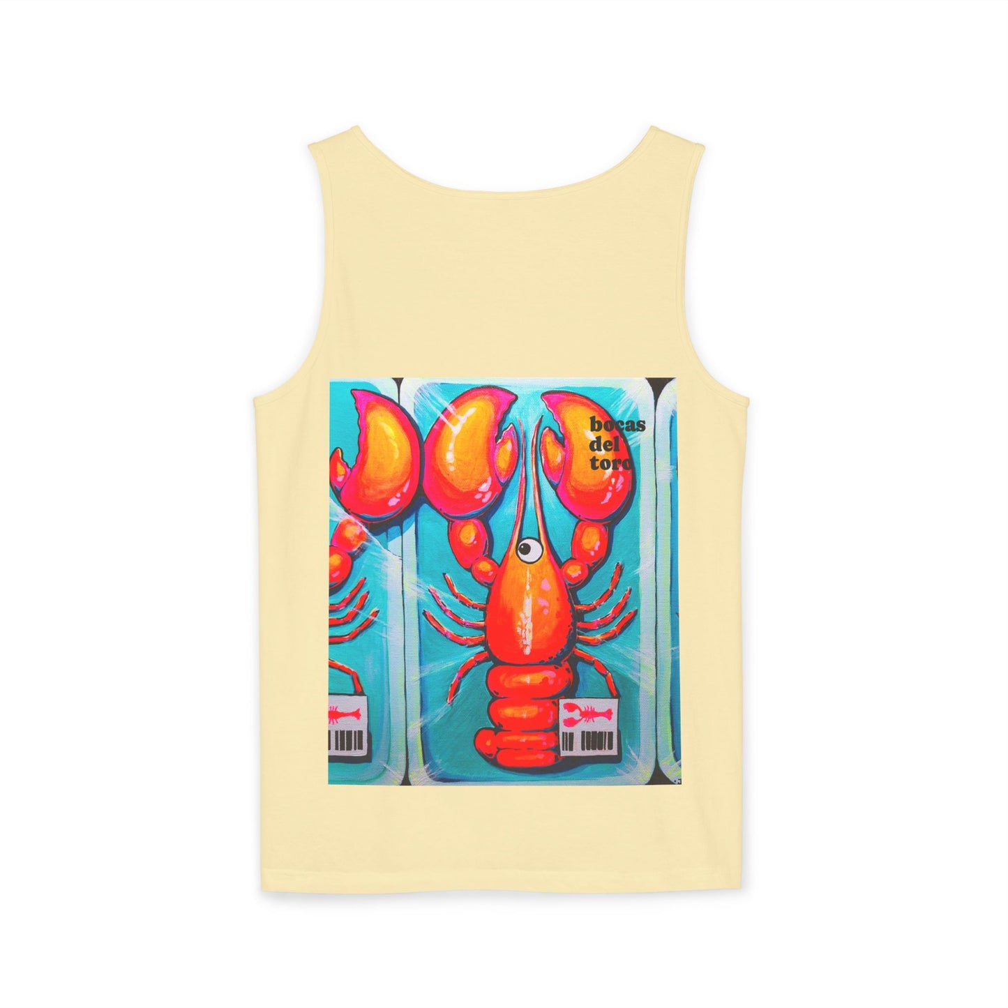Unisex Fresh Neon Lobster Tank Top - Perfect for Summer Vibes