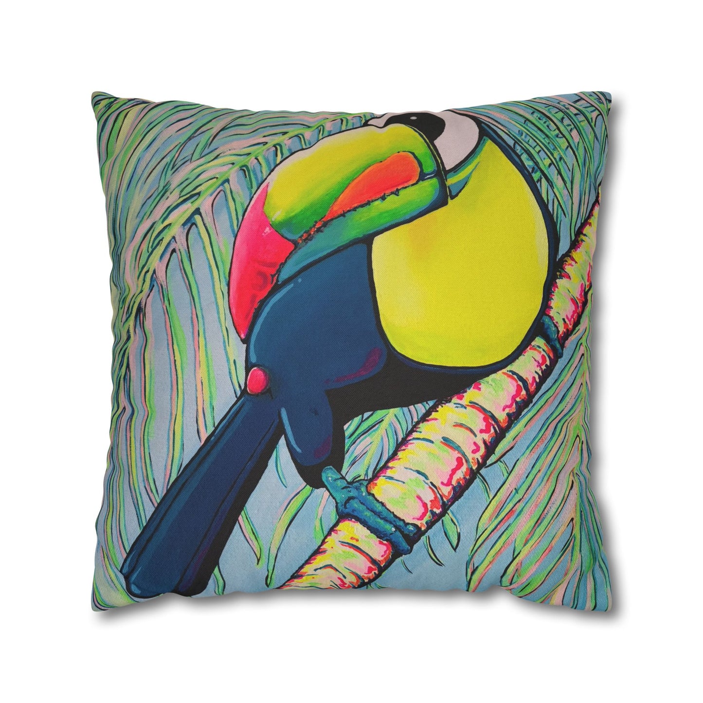 Cyclops Toucan Pillowcase for Throw Pillow, Cover Only