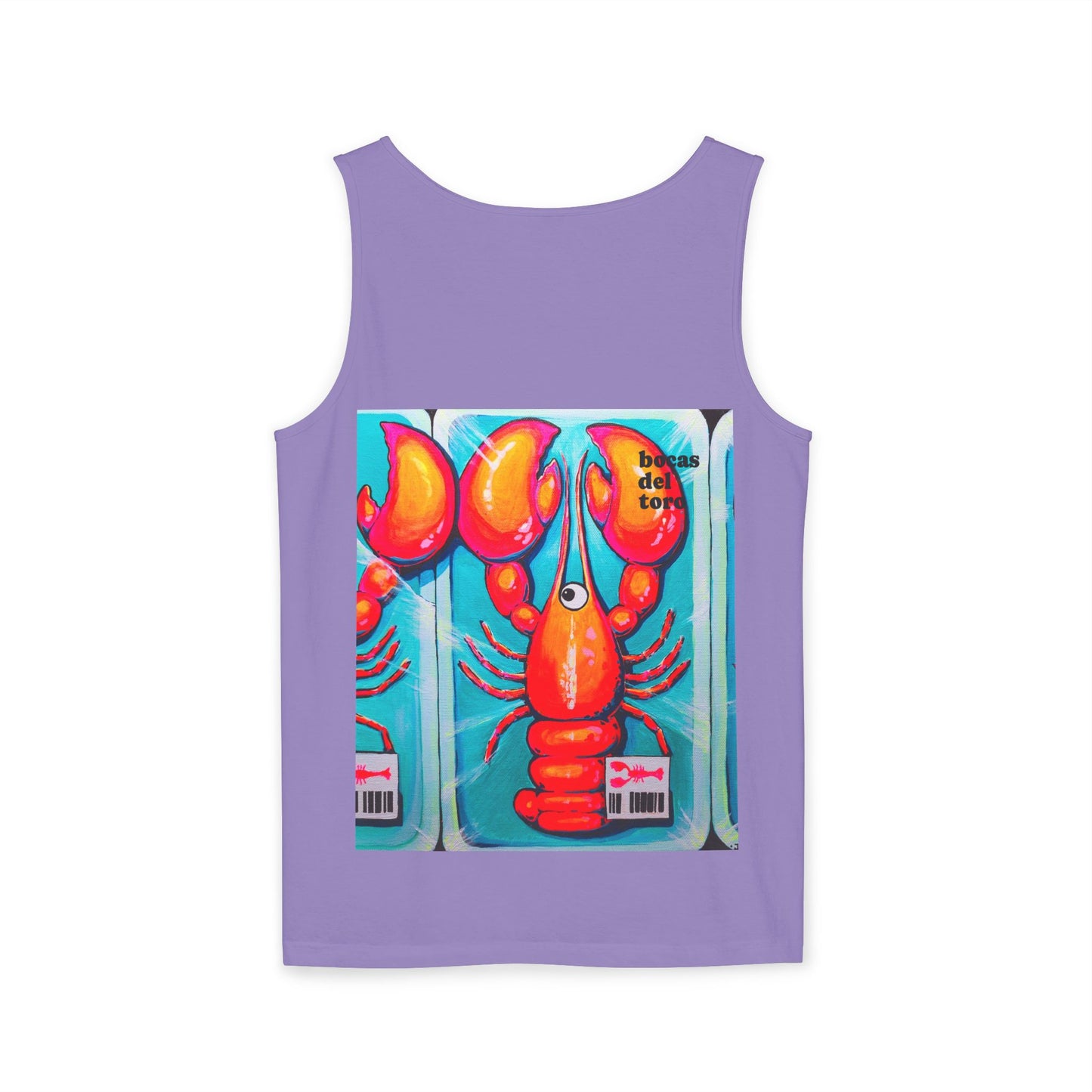 Unisex Fresh Neon Lobster Tank Top - Perfect for Summer Vibes