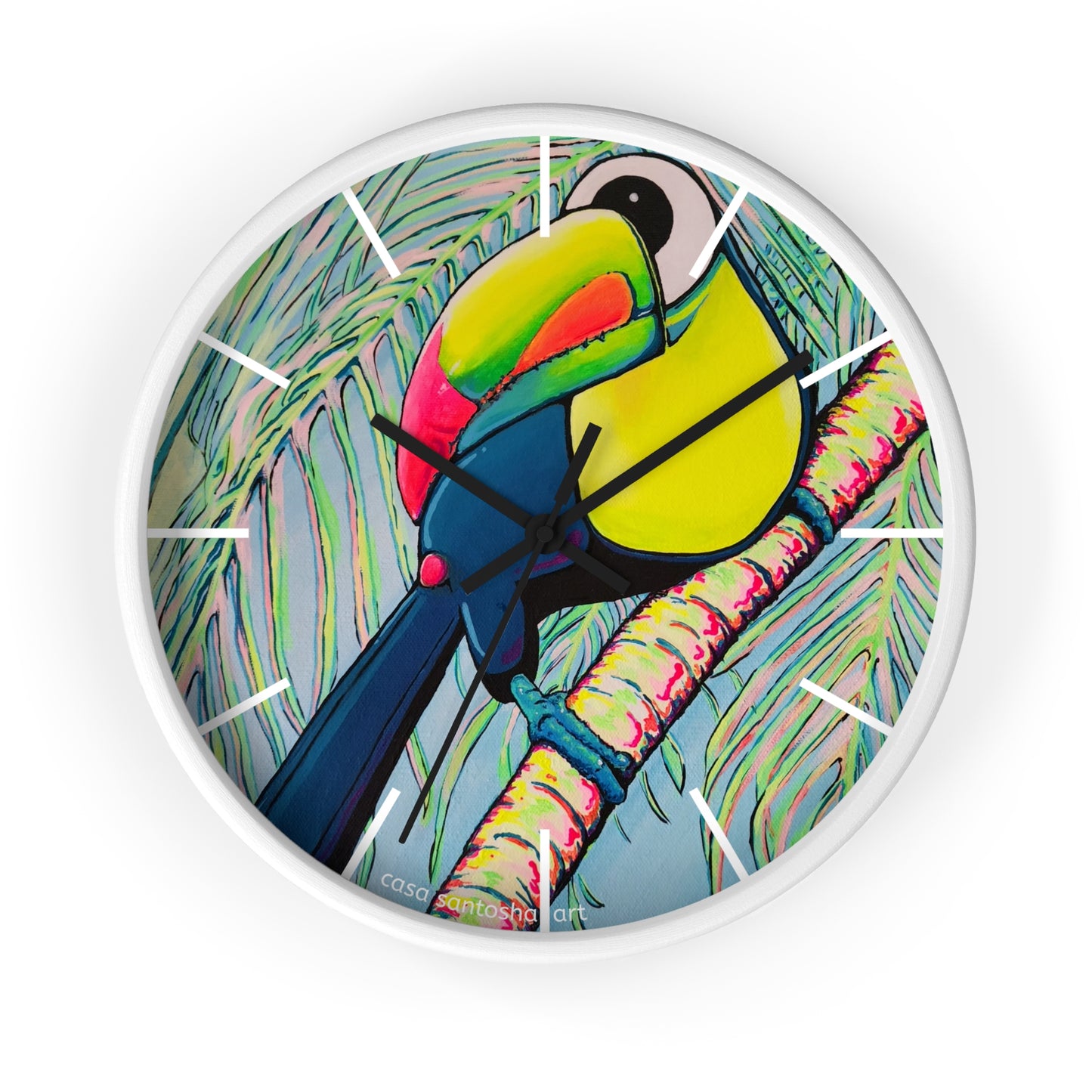 Cyclops Toucan Pop Art Wall Clock