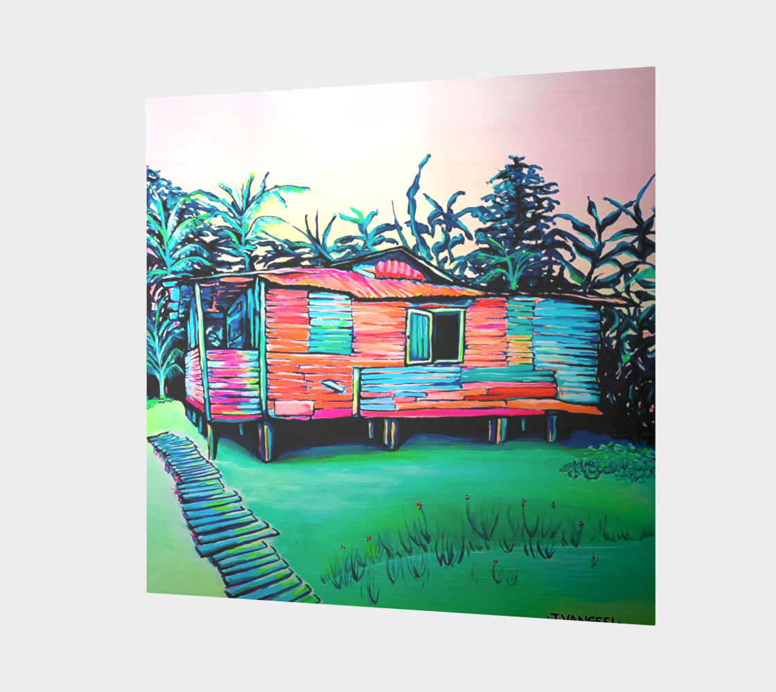 Luis Russell House Bocas Aluminum Wall Art