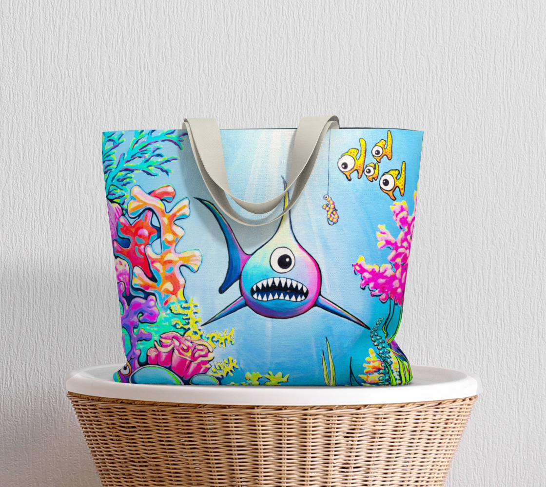 Cyclops Shark Market Tote
