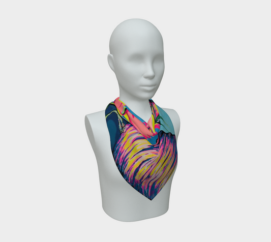 Neon Coconuts Scarf
