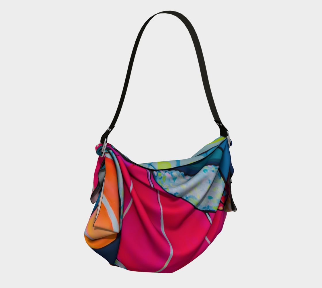 Neon Sushi Origami Tote