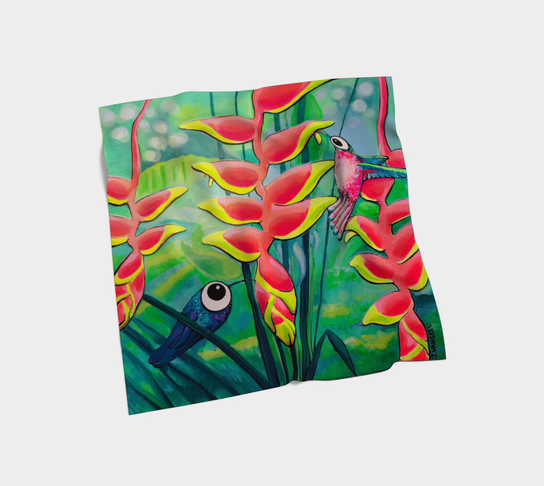 Cyclops Hummingbirds Scarf