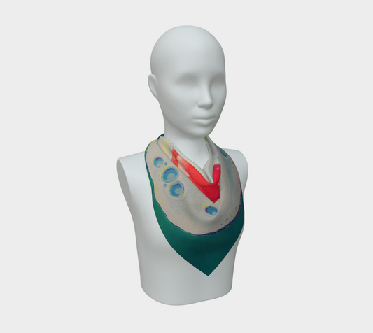 Neon Fried Egg Scarf