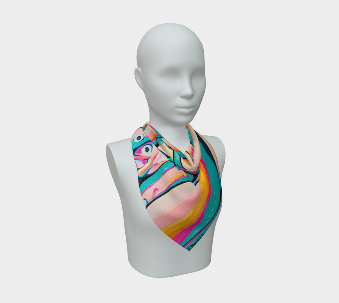 Neon Fish Scarf