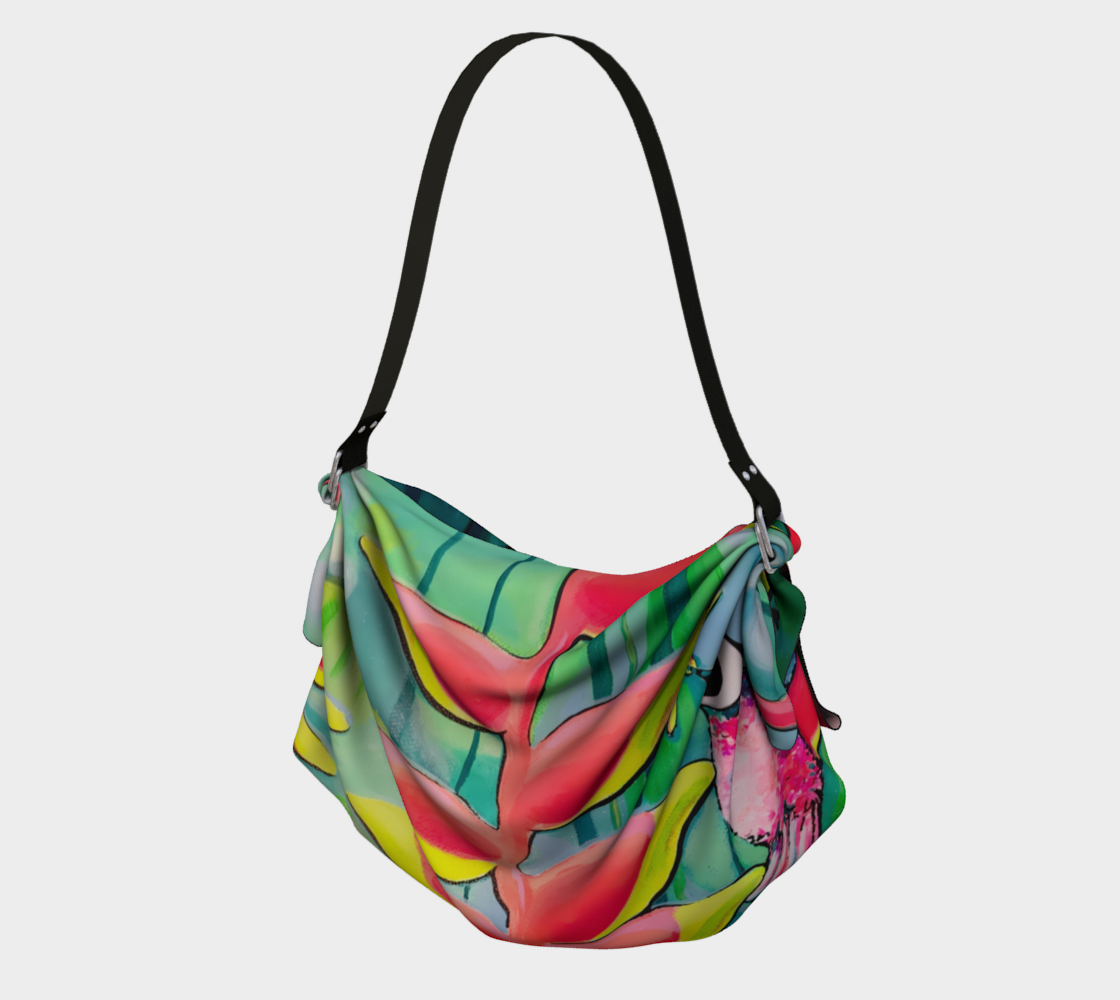 Cyclops Hummingbirds Origami Tote