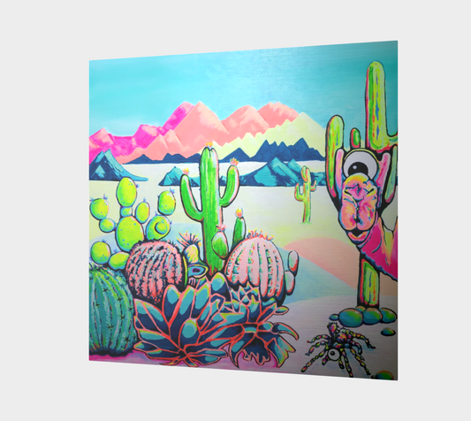 Cyclops Camel Aluminum Wall Art